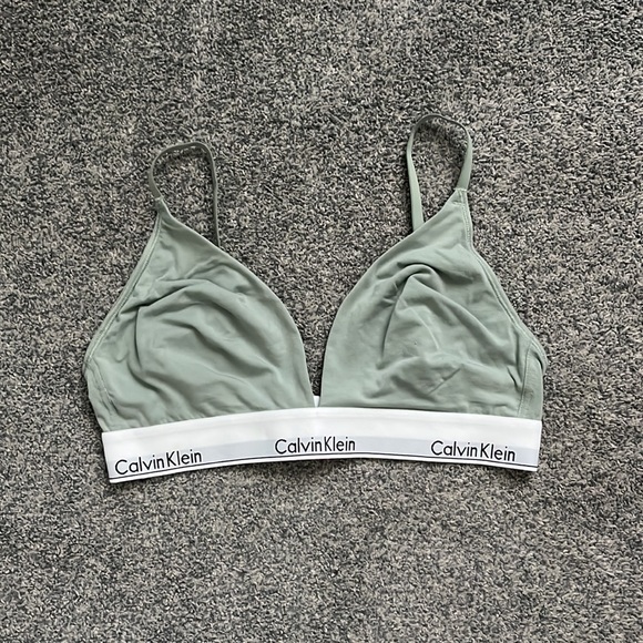 Calvin Klein Other - Sage Green Calvin Klein Bra